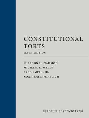 cover image of Constitutional Torts